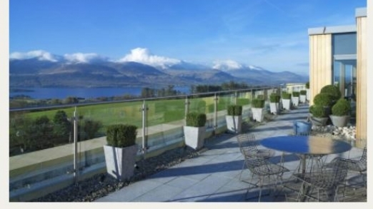 Aghadoe Heights - balcony view