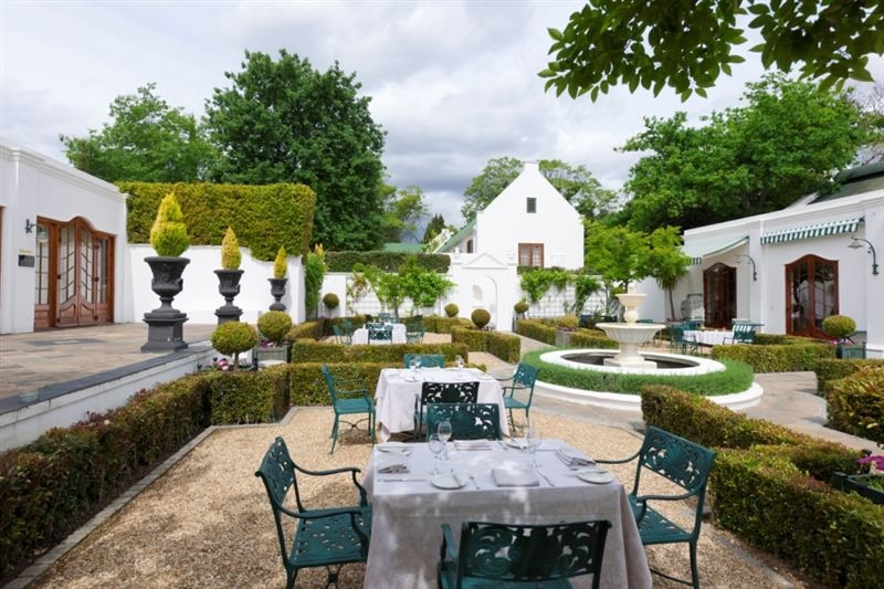 Lanzerac Hotel Courtyard Lanzerac Hotel Courtyard